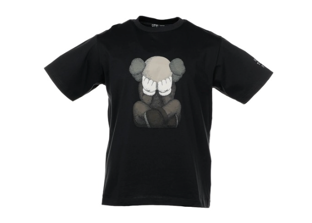 KAWS x Uniqlo Tokyo First Tee (Asia Sizing) Dark Grey