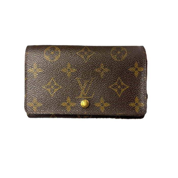 Louis Vuitton Monogram Porte Monnaie Tresor Bi-fold Wallet