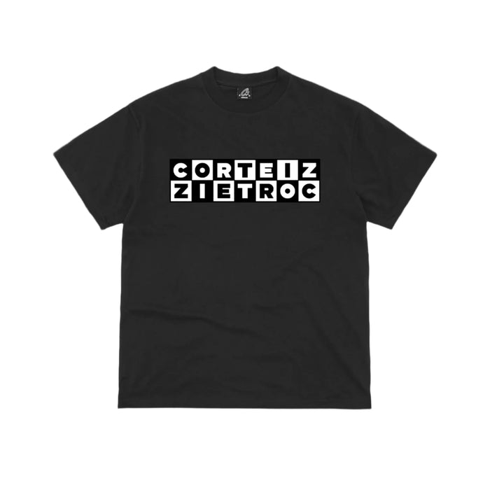 Corteiz Network Tee Black