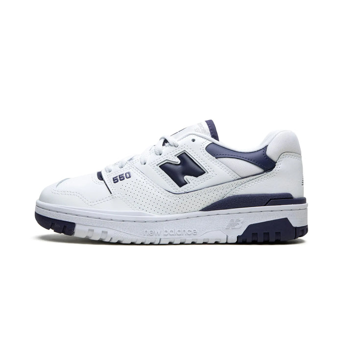 New Balance 550 White Dark Mercury (Women's)