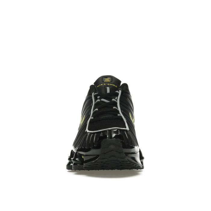 Nike Shox TL Black Dynamic Yellow Metallic Silver
