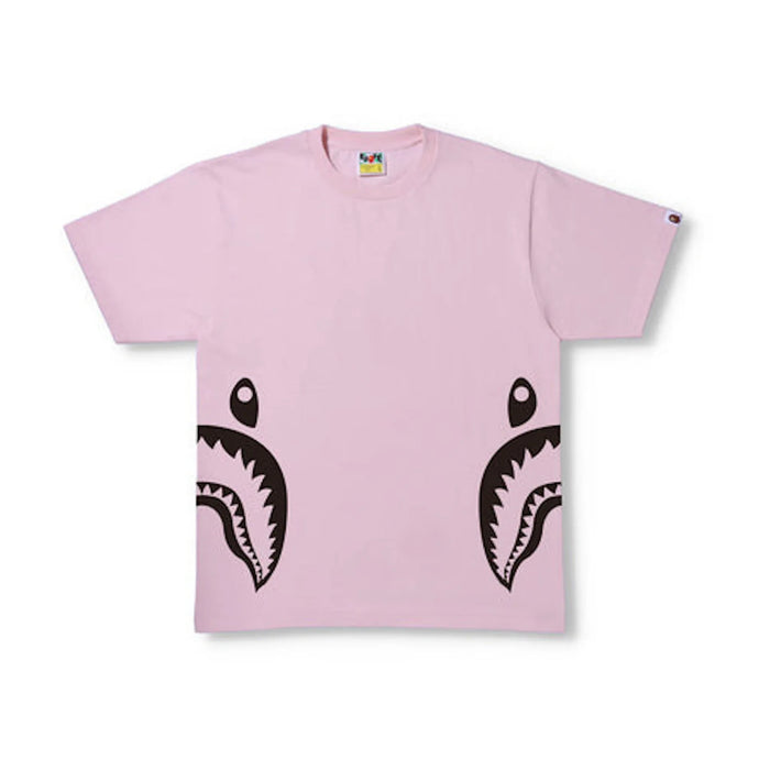 BAPE Bicolor Side Shark Tee (SS22) Pink