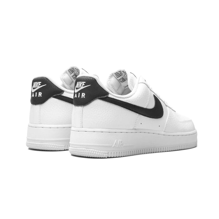 Nike Air Force 1 Low '07 White Black Pebbled Leather