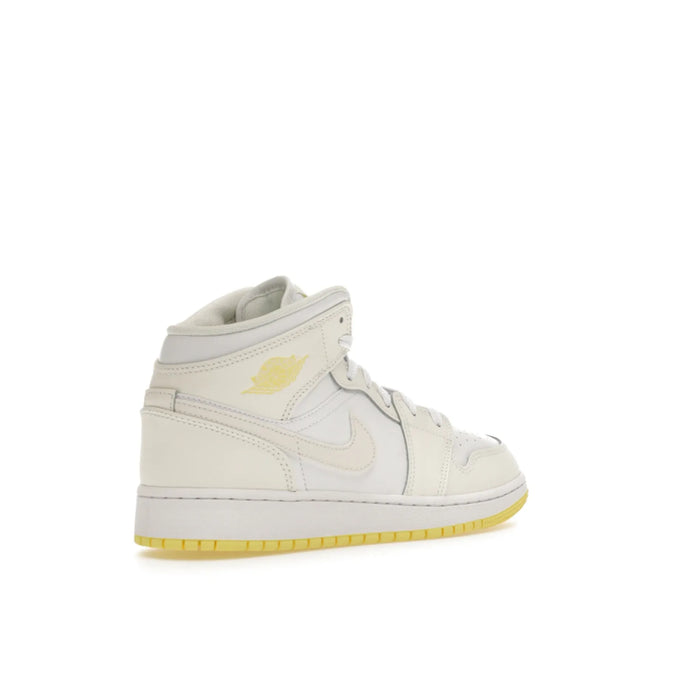 Jordan 1 Mid Sail Light Laser Orange (GS)