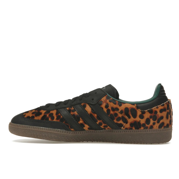 adidas Samba OG Black Green Leopard (Women's)