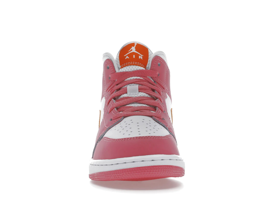 Jordan 1 Mid Pinksicle Safety Orange (GS)