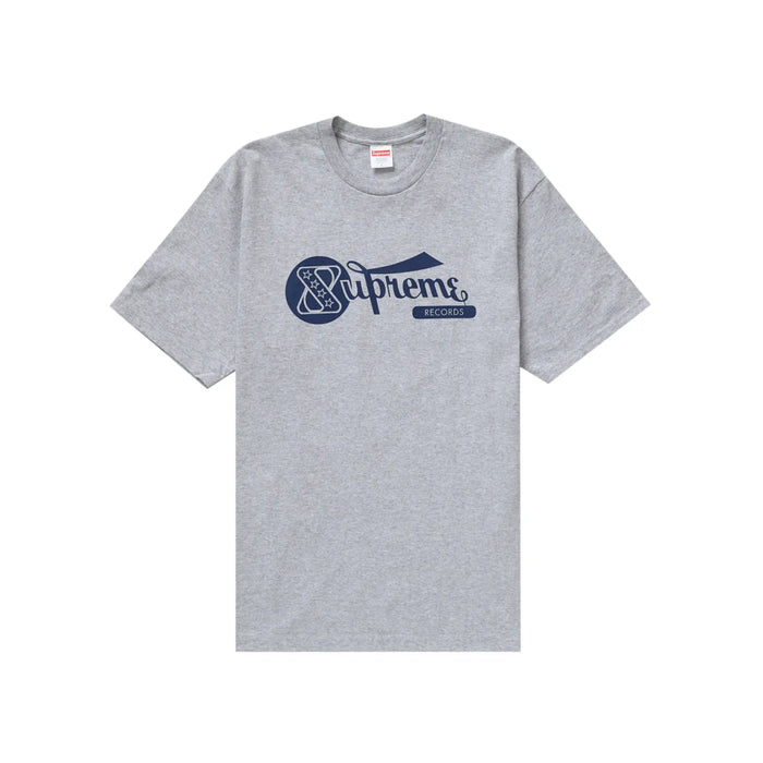 Supreme Records Tee Heather Grey