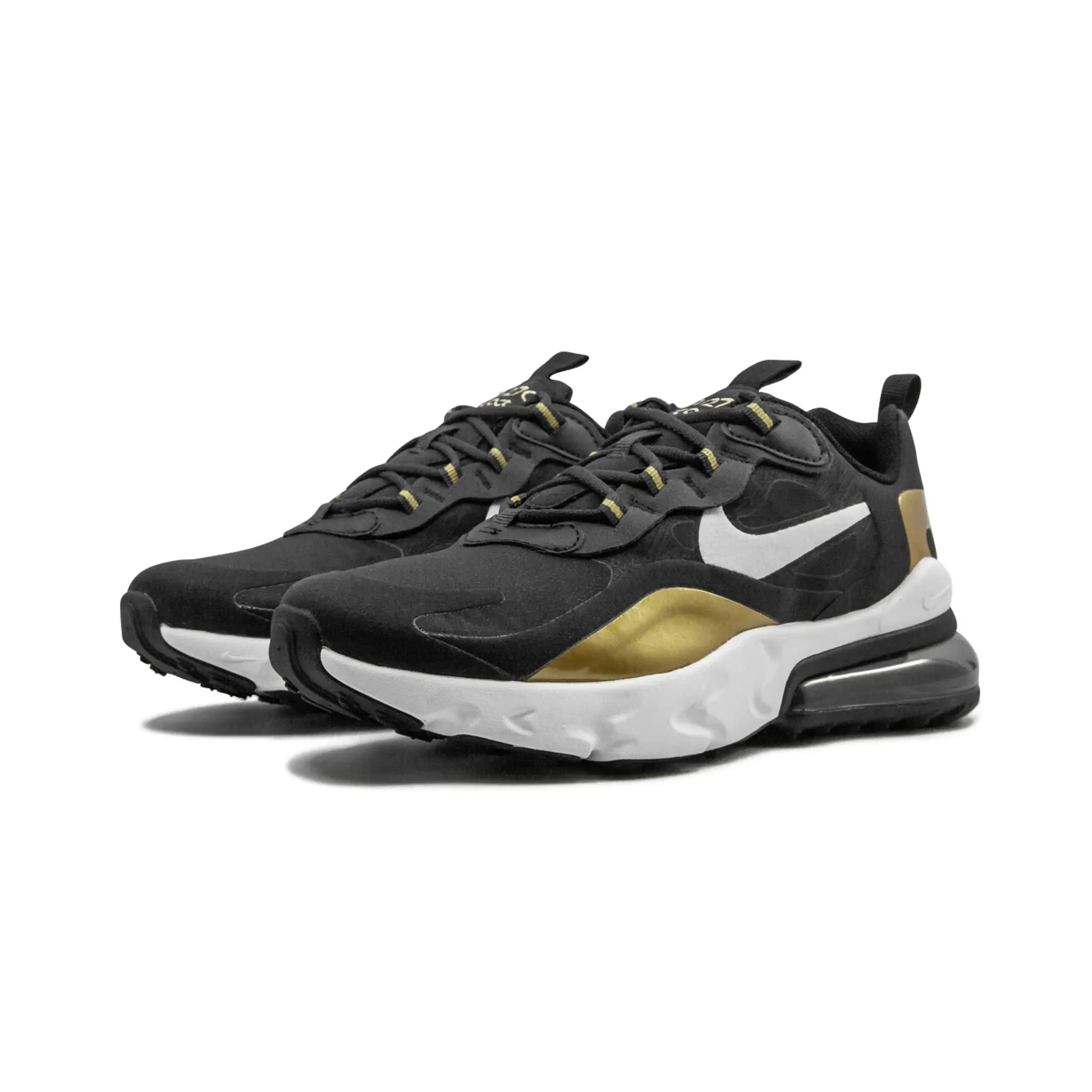 Nike Air Max 270 React Metallic Gold (GS)