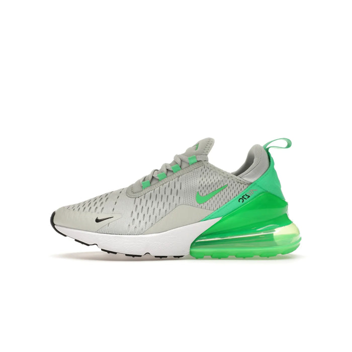 Nike Air Max 270 Light Silver Green Shock