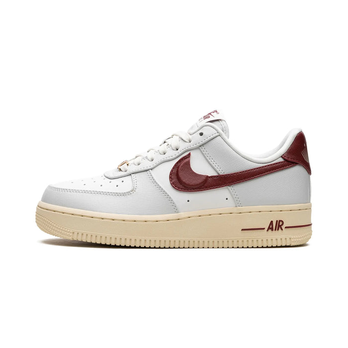 Nike Air Force 1 Low '07 SE Just Do It Photon Dust Team Red (Women's)