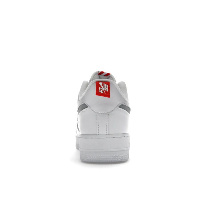 Nike Air Force 1 Low Reflective Swoosh White University Red