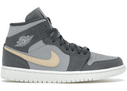 Jordan 1 Mid Grey Onyx (Women's)