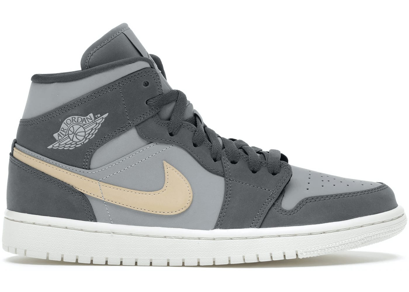 Jordan 1 Mid Grey Onyx (Women's)
