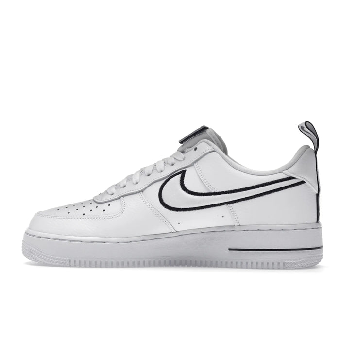 Nike Air Force 1 Low White Black Outline Swoosh