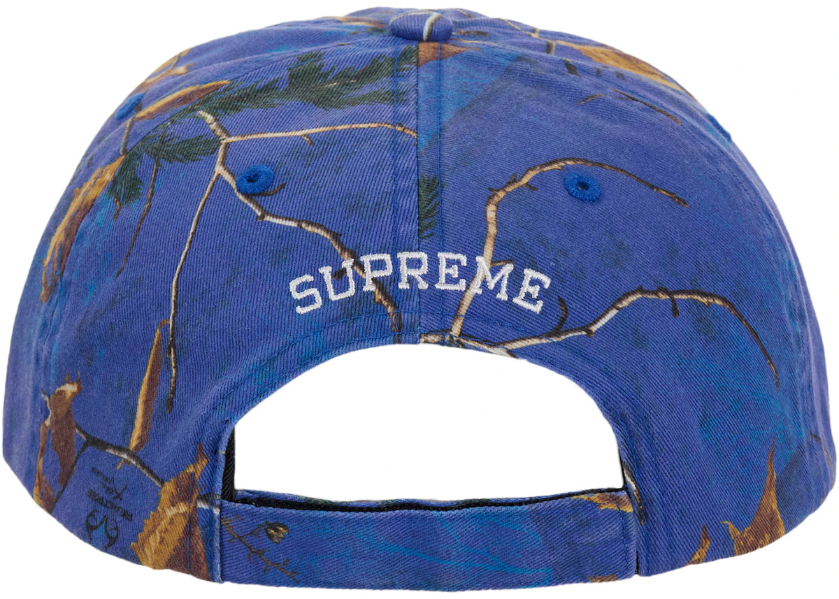 Supreme Bottle Opener 6-Panel Hat Blue Camouflage