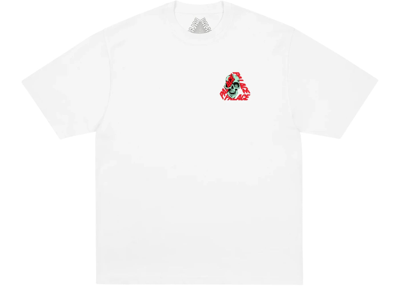 Palace P3 Skull T-shirt White