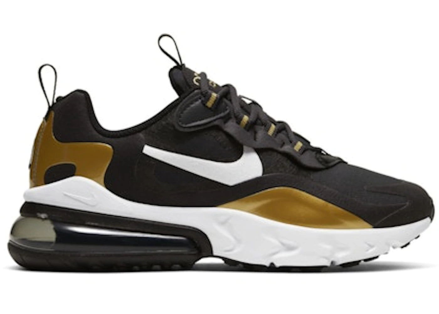 Nike Air Max 270 React Metallic Gold (GS)