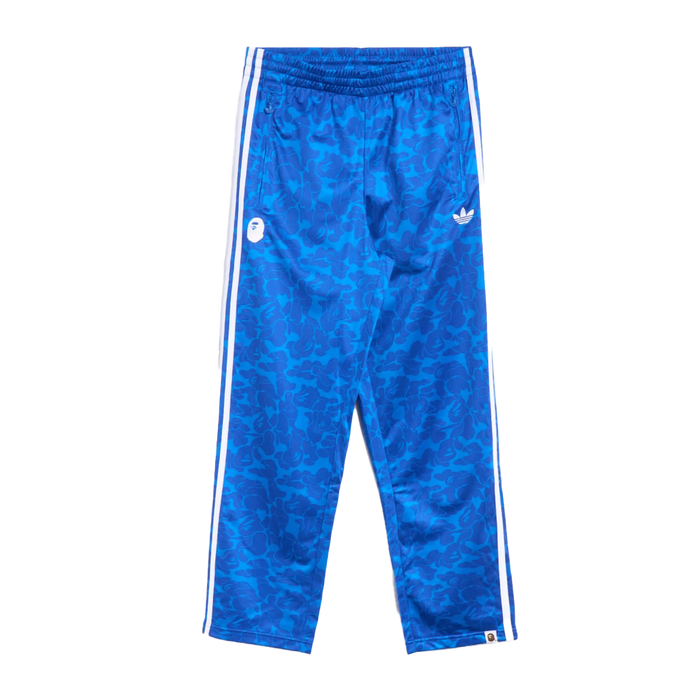 BAPE x adidas All Over Print Track Pants Blue