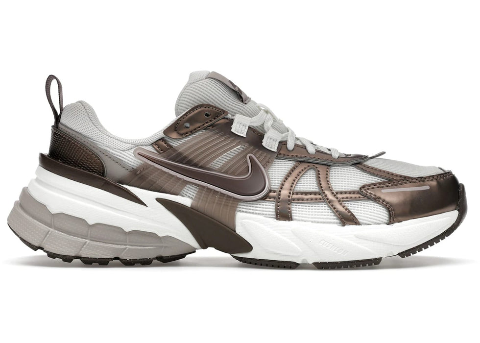 Nike V2K Run Mink Brown Summit White College Grey Ironstone (Women's)