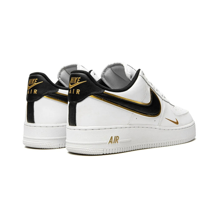 Nike Air Force 1 Low '07 LV8 Double Swoosh White Metallic Gold