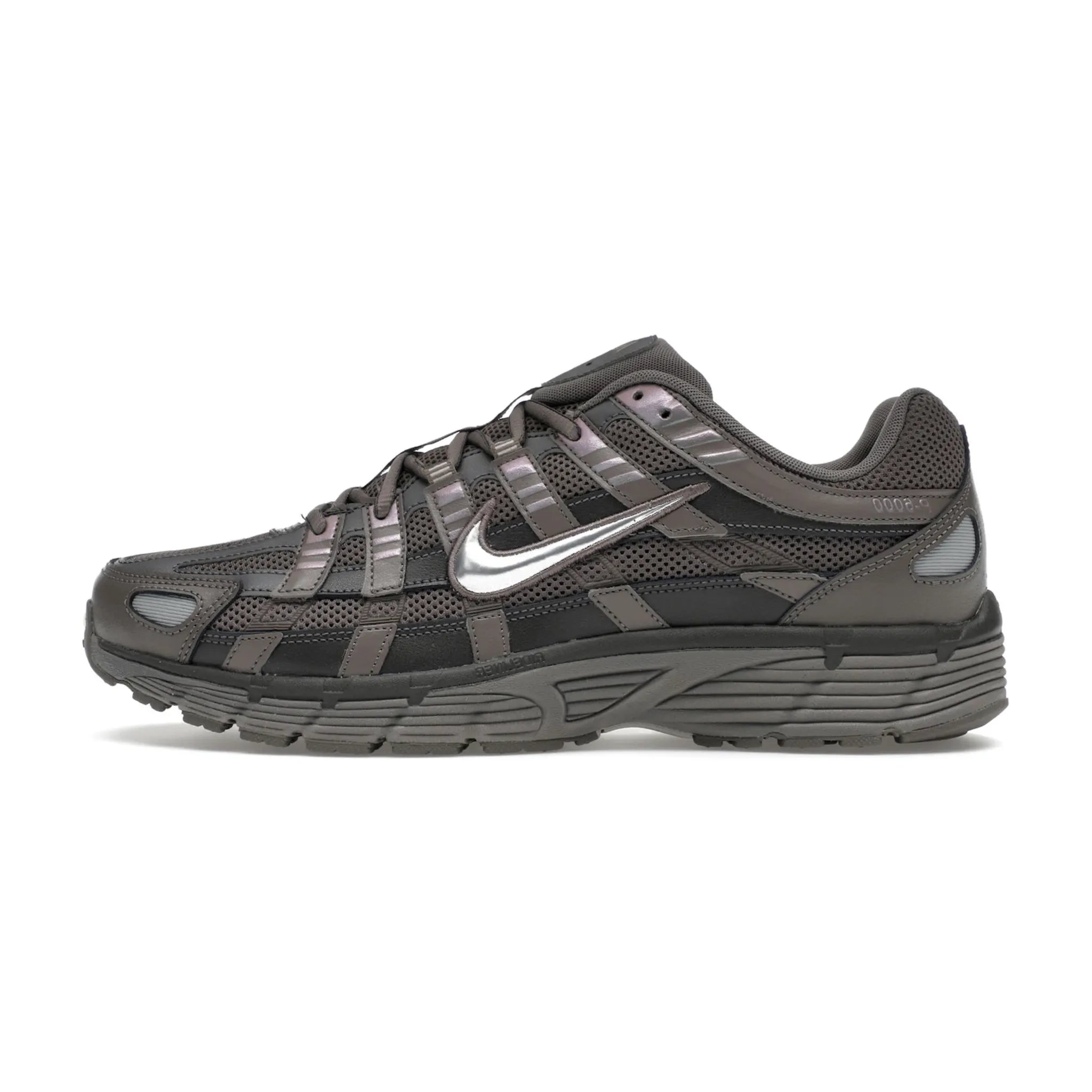Nike P-6000 Cave Stone Medium Ash Flat Pewter Metallic Silver
