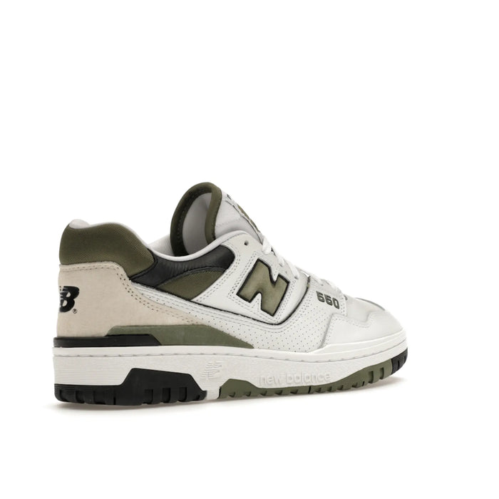 New Balance 550 White Dark Olivine