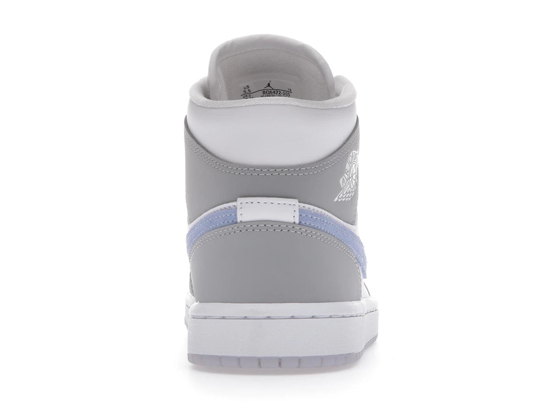 Jordan 1 Mid Wolf Grey Aluminum (Women's)