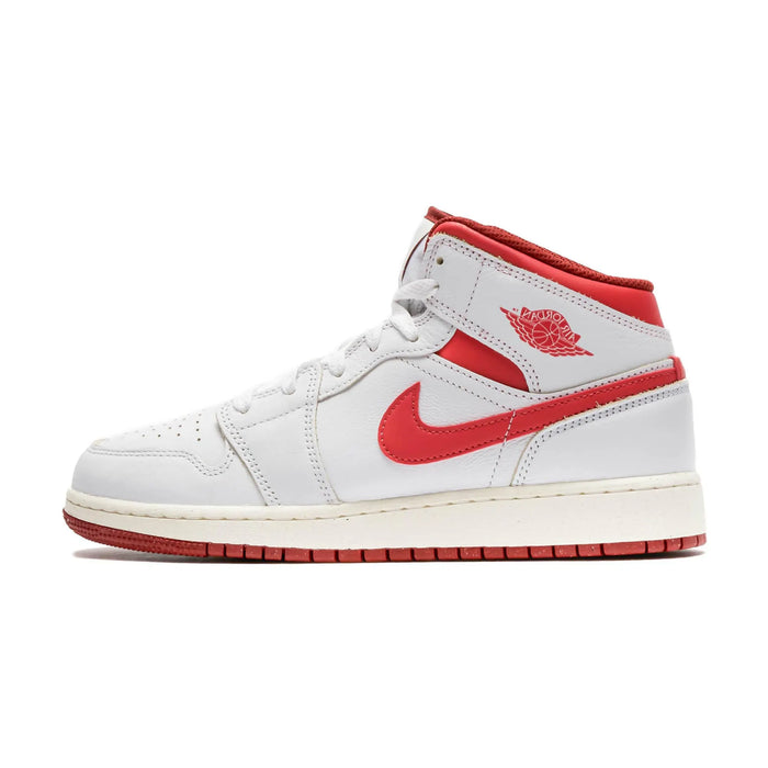 Jordan 1 Mid SE White Dune Red (GS)