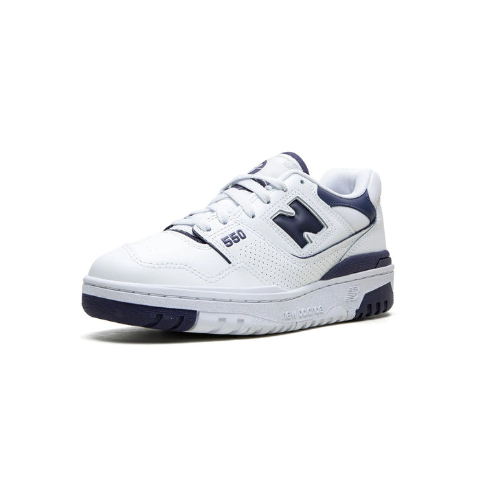 New Balance 550 White Dark Mercury (Women's)