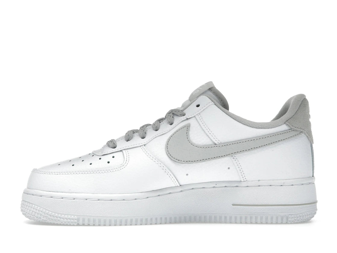 Nike Air Force 1 Low '07 White Light Iron Ore Reflective Swoosh