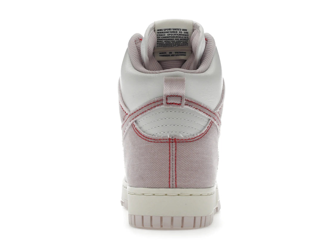 Nike Dunk High 1985 Barely Rose Denim