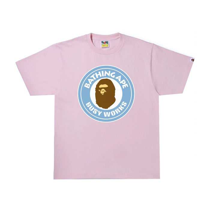 BAPE Colors Busy Works Tee Pink