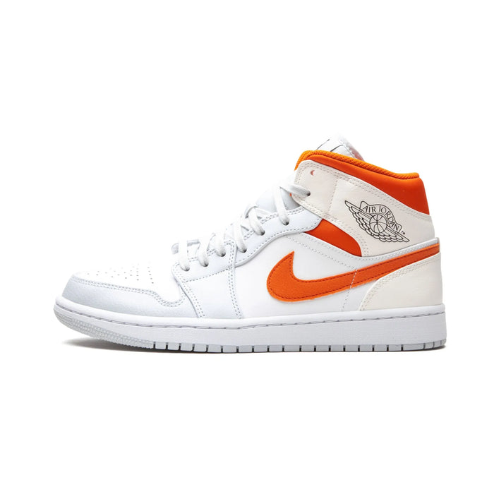 Jordan 1 Mid Starfish Pure Platinum