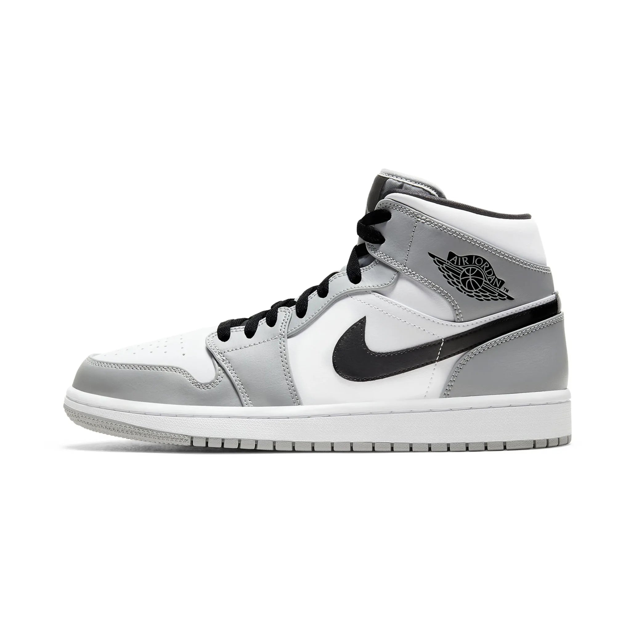 Jordan 1 Mid Light Smoke Grey