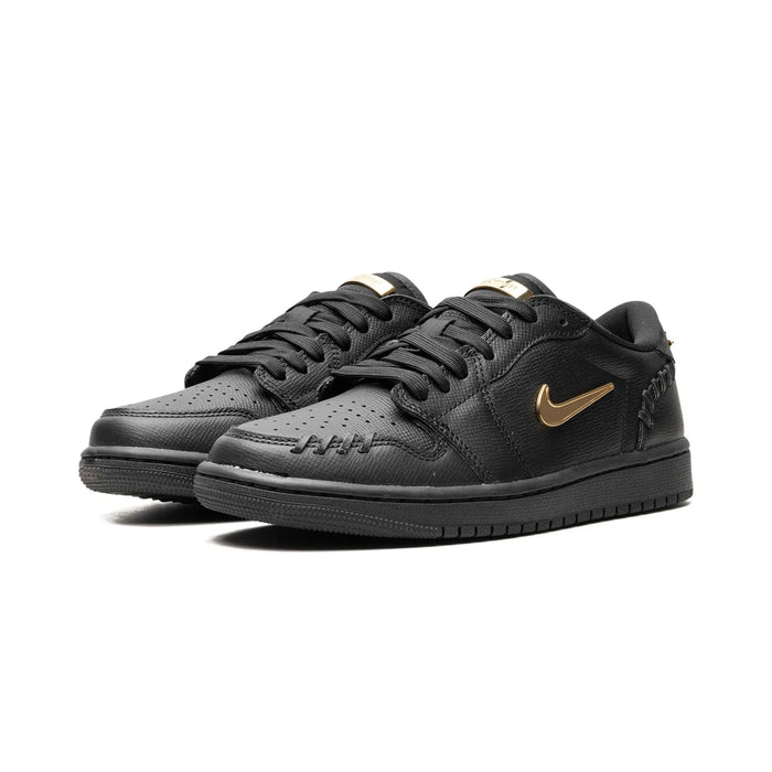 Jordan 1 Low Method of Make Black Metallic Gold (Women's)