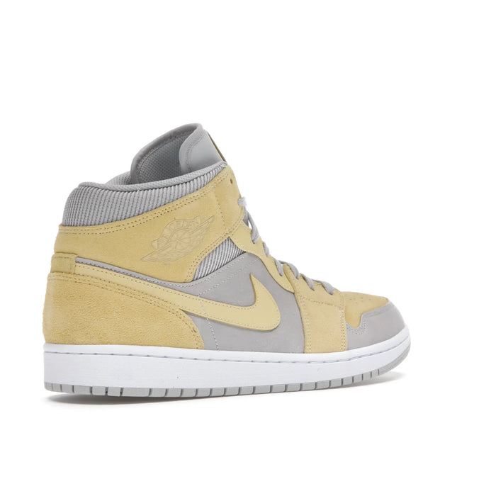 Jordan 1 Mid Mixed Textures Yellow