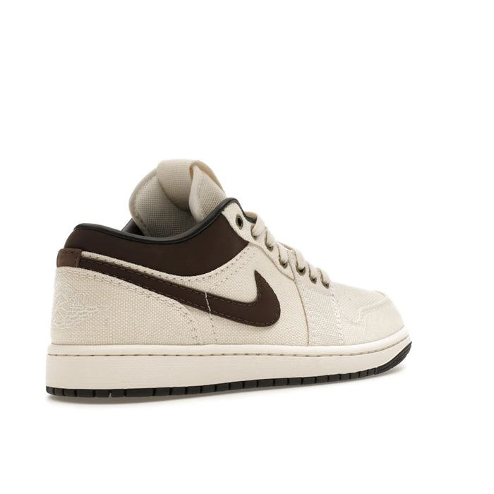 Jordan 1 Low Premium Pale Ivory Off Noir Baroque Brown