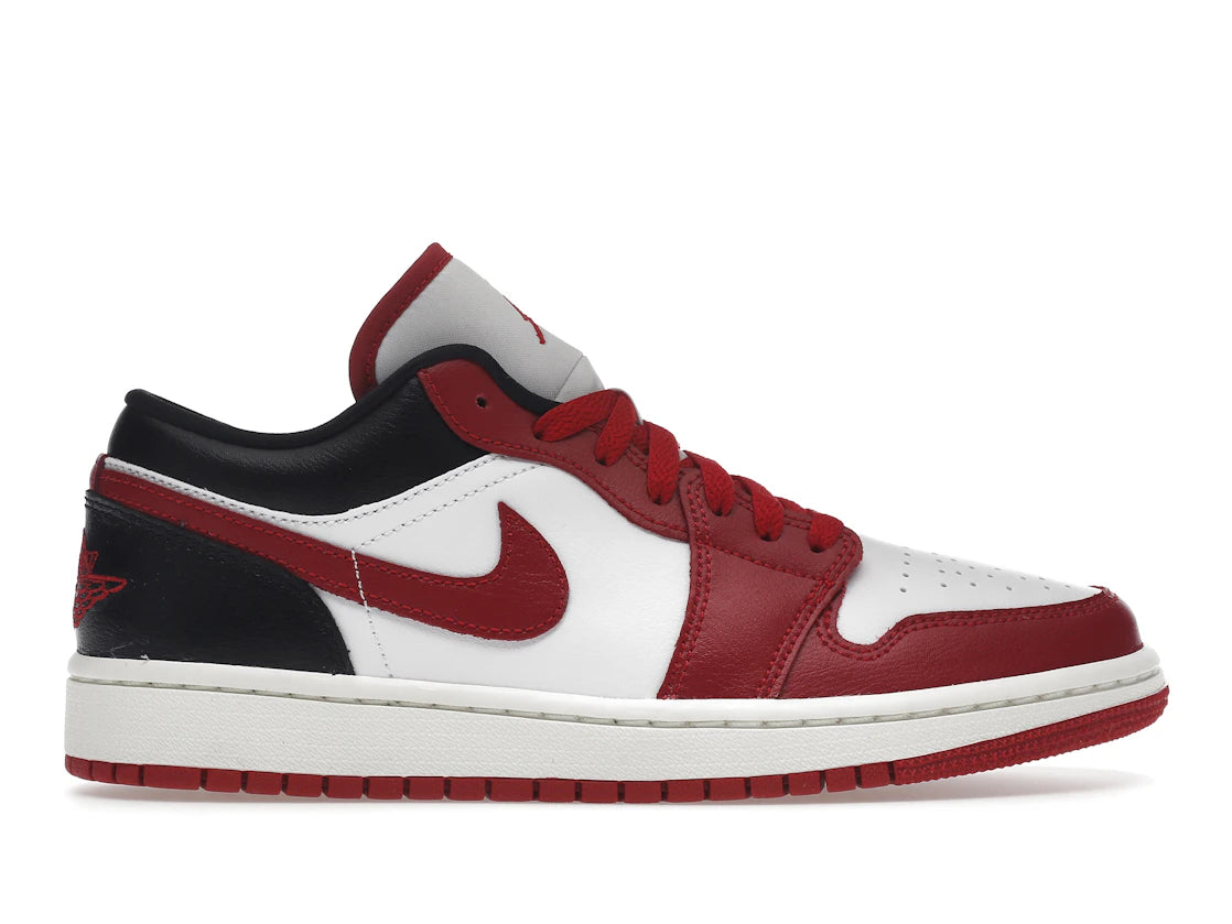 Jordan 1 Low Reverse Black Toe (Women's)