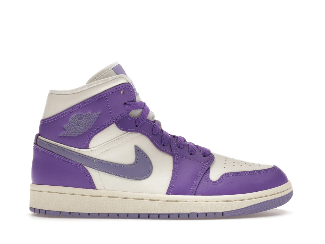 Jordan 1 Mid Action Grape (Women's)