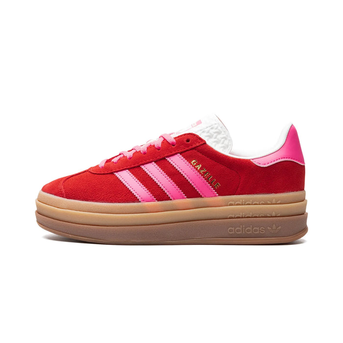 adidas Gazelle Bold Collegiate Red Lucid Pink (Women's)