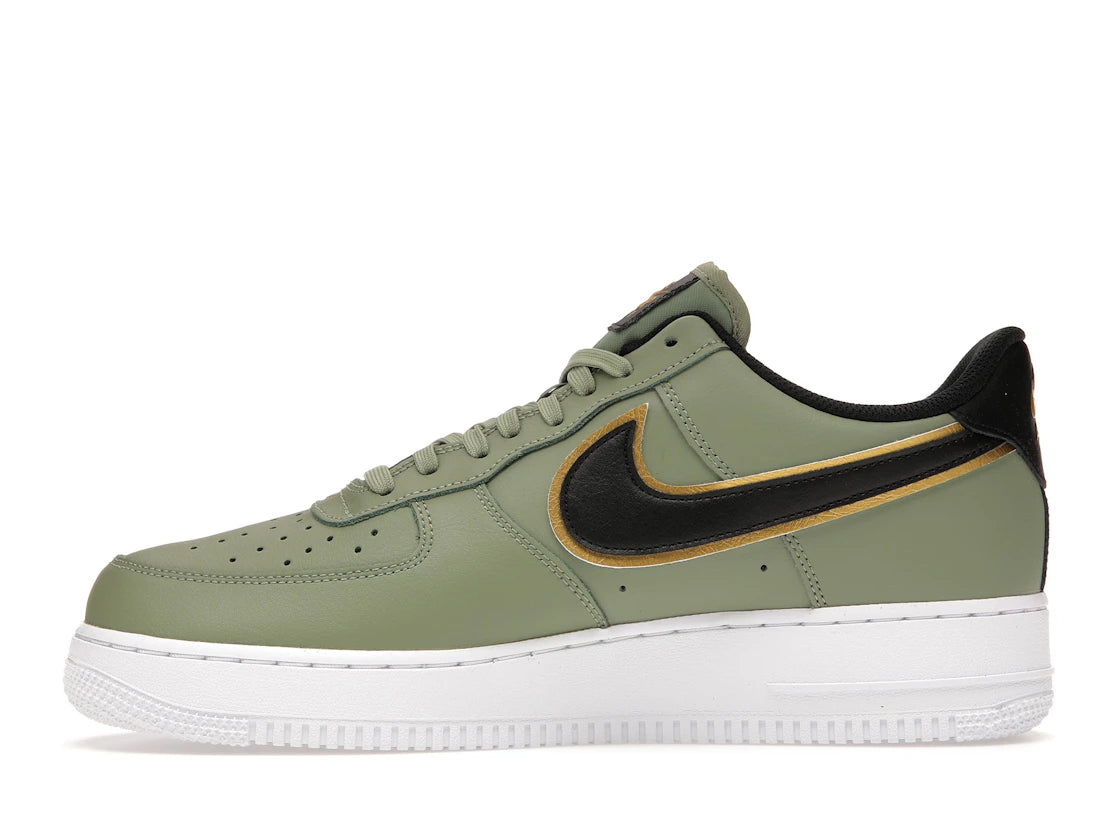 Nike Air Force 1 Low '07 LV8 Double Swoosh Olive Gold Black