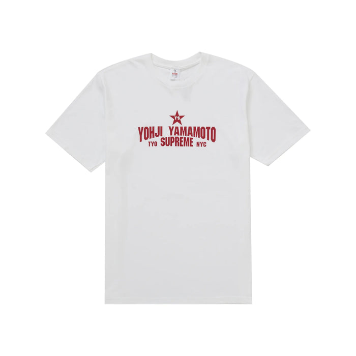 Supreme Y's by Yohji Yamamoto Star Tee White