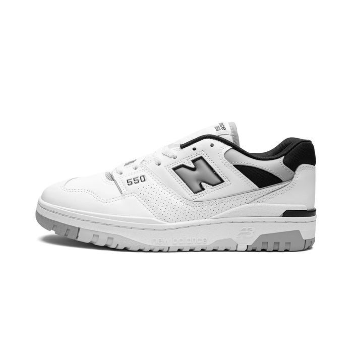 New Balance 550 White Concrete Black