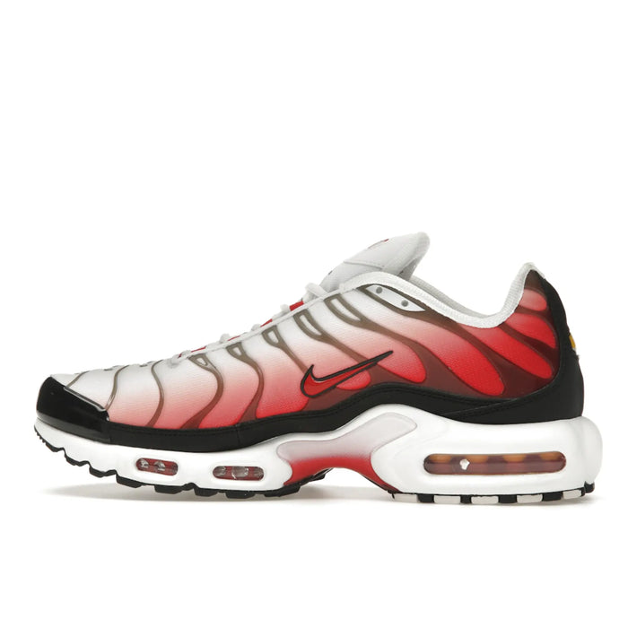 Nike Air Max Plus White Black University Red