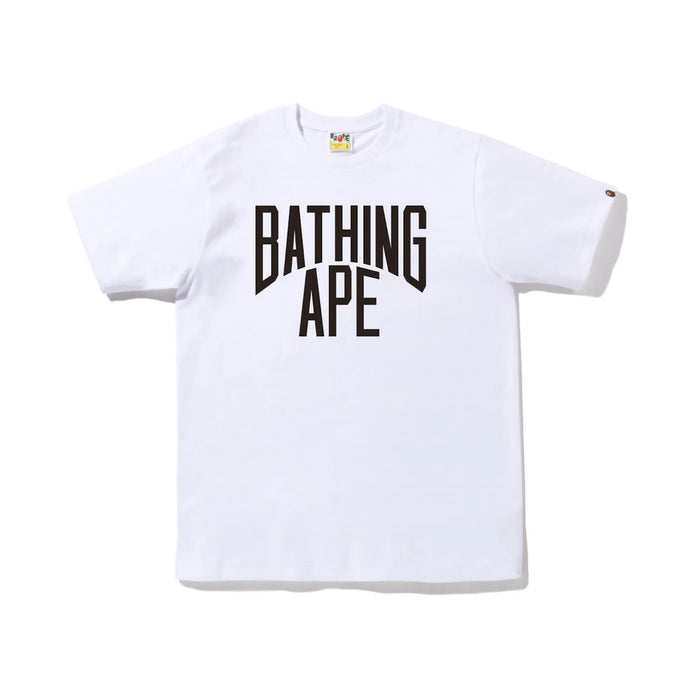 BAPE Bicolor NYC Logo Tee White