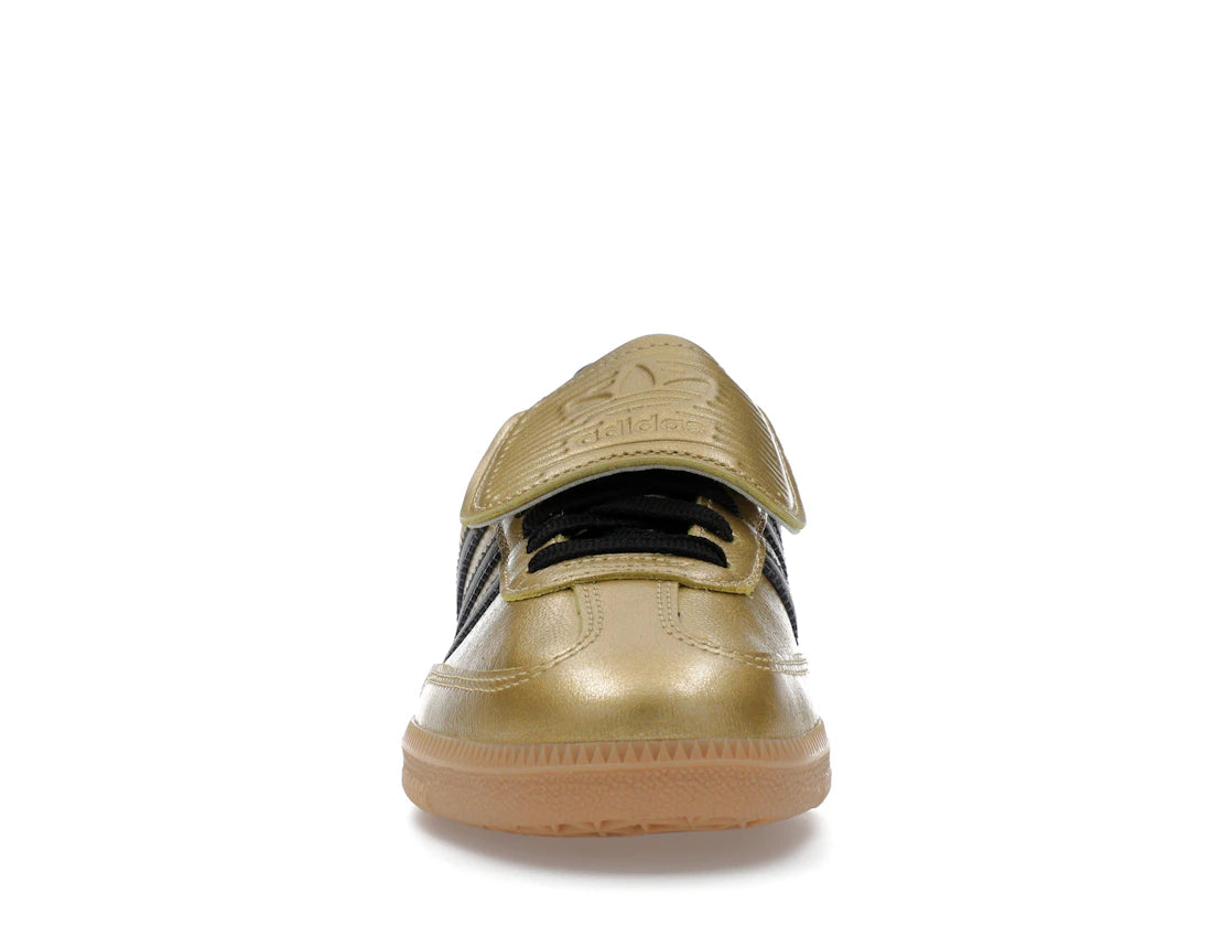 adidas Samba LT Gold Metallic Black Gum (Women's)