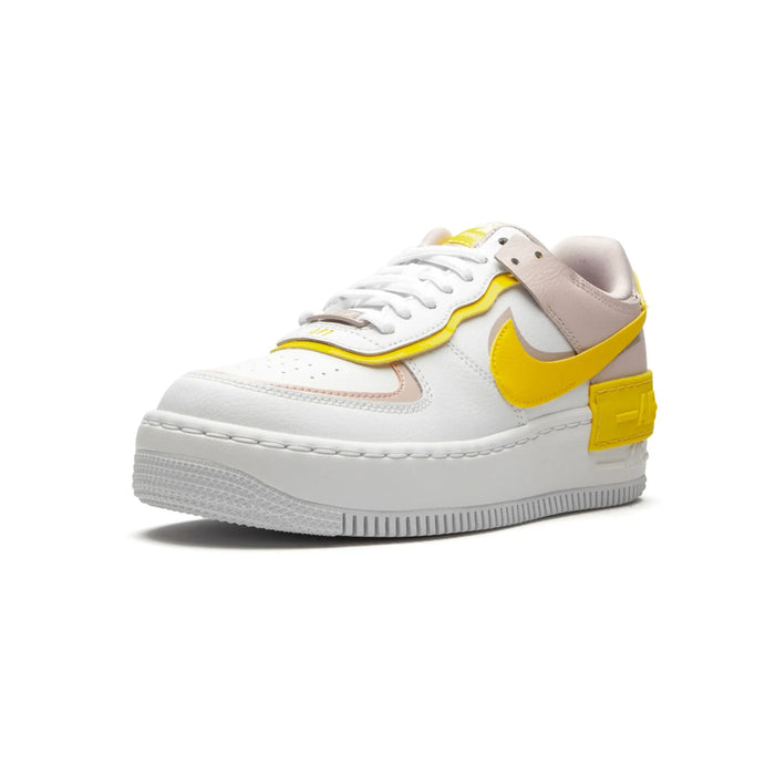 Nike Air Force 1 Low Shadow White Barely Rose Speed Yellow (Women's)