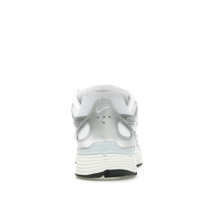 Nike P-6000 White Blue Tint Sail Metallic Silver (Women's)