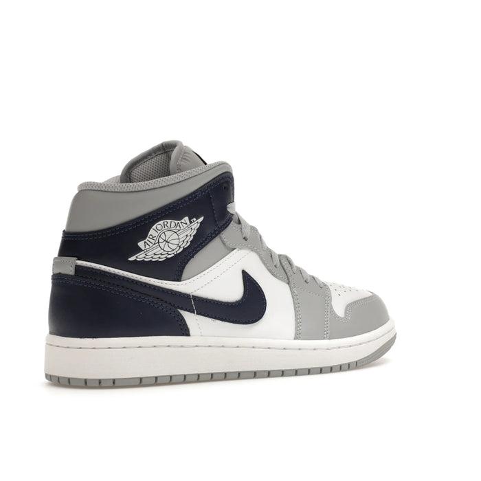 Jordan 1 Mid Wolf Grey Midnight Navy