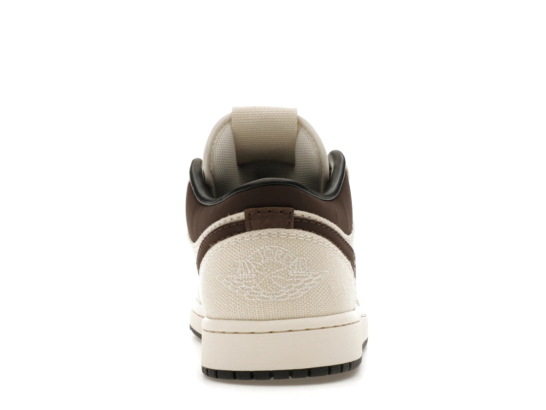 Jordan 1 Low Premium Pale Ivory Off Noir Baroque Brown